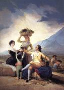 Francisco Goya Autumn oil painting